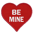 Be Mine Heart Appliqué