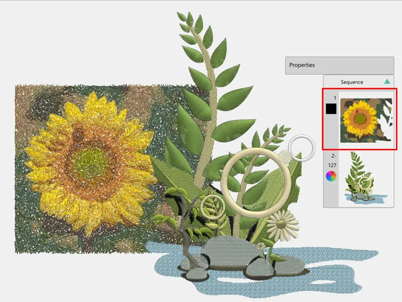 Overlapping objects create holes in bitmap images