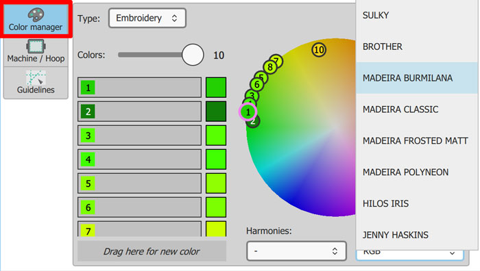 New color management system