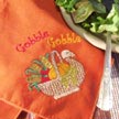 Gobble Gobble Thanksgiving Embroidery