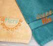 His Hers Hand Towel Image