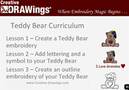 My Teddy Bear Video Lesson 1
